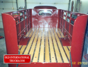 the finished body with stainless steel stripes and oak flooring. <div class="download-image"><a href="https://oldinternationaltrucks.com/wp-content/uploads/2017/09/162.jpg" download><i class="fa fa-download"></i> <span class="full-size"></span></a></div>