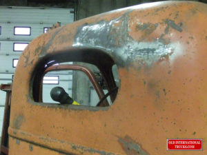 Cab roof roughed out <div class="download-image"><a href="https://oldinternationaltrucks.com/wp-content/uploads/2017/09/DSCF9732.jpg" download><i class="fa fa-download"></i> <span class="full-size"></span></a></div>