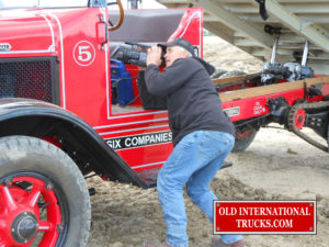 Being filmed by Craig Swanson for the Boulder Dam movie and story. <div class="download-image"><a href="https://oldinternationaltrucks.com/wp-content/uploads/2017/09/DSCN0920.jpg" download><i class="fa fa-download"></i> <span class="full-size"></span></a></div>