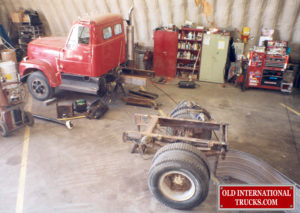 THEY HAD AT SOME TIME BUT A TANDEM AIR RIDE REAR AXLE, SO WE PUT IT BACK TO A SINGLE REAR AXLE. <div class="download-image"><a href="https://oldinternationaltrucks.com/wp-content/uploads/2017/11/13.jpg" download><i class="fa fa-download"></i> <span class="full-size"></span></a></div>