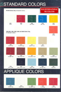 1987 colors