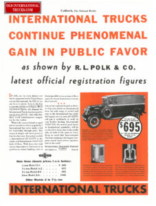 1933 international truck continue phenomenal gain in public favor