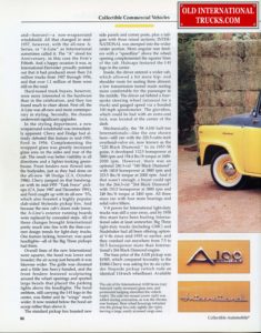 1958 International A100 Pickup Magazin artical (2)