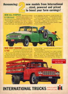 1961, announcing 2 new models from International C130 4X4 and C150 1 1/2 TON
 <div class="download-image"><a href="https://oldinternationaltrucks.com/wp-content/uploads/2017/12/1961-announcing-2-new-models-from-international...-sized-powered-and-priced-to-boost-your-farm-earnings-1.jpg" download><i class="fa fa-download"></i> <span class="full-size"></span></a></div>