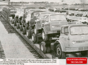 1968 Train loaded with new cabover, loadstars.