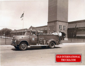 1950 L-160 Fire Truck at Fort Wayne Plant  <div class="download-image"><a href="https://oldinternationaltrucks.com/wp-content/uploads/2018/04/1950-L160-FIRE-TRUCK-AT-FORT-WAYNE-.jpg" download><i class="fa fa-download"></i> <span class="full-size"></span></a></div>