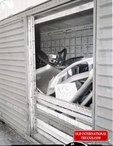 1956 CHATHAM BODY PARTS IN RAIL CAR
