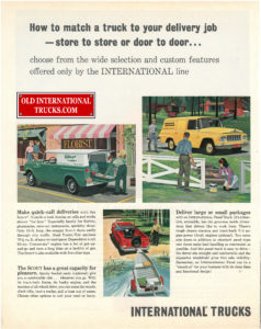 1961 how to match a truck to your delivery job store to store or door to door