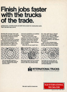 1970 finish jobs faster with the trucks of the trade.