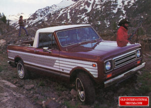 1979 scout Terra 4x4 pick-up