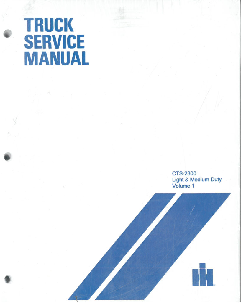 Download Service Manual Pickups,Travelall,Cargostar, Loadstar 1965 ...