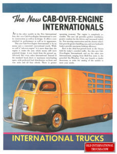 The New Cab-Over-Engine Internationals